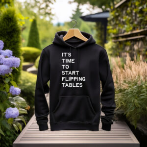 James Talarico Start Flipping Tables Crewneck Sweater