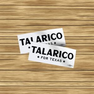Talarico For Texas Bumper Sticker