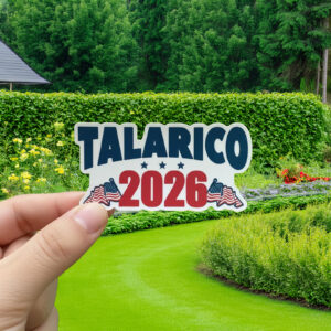 Talarico 2026 Sticker USA Flag