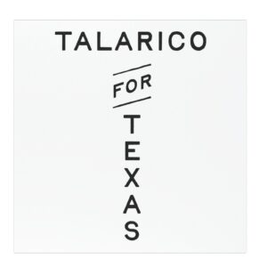 Talarico For Texas 2026 Car Magnet Sticker
