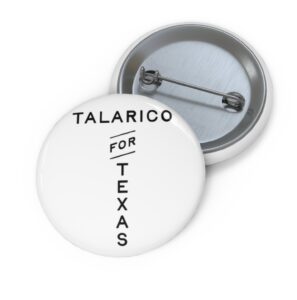 Talarico For Texas 2026 Pin Button