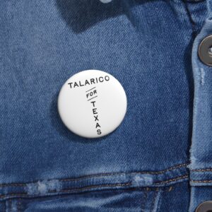 Talarico For Texas 2026 Pin Button