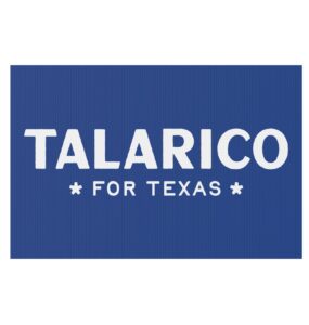 Talarico For Texas Logo Yard Sign