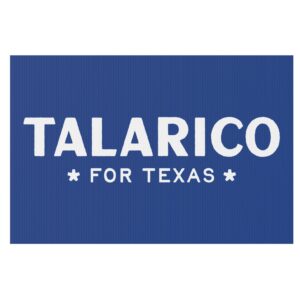 Talarico For Texas Logo Yard Sign