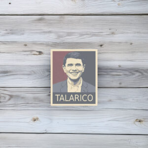Talarico Sticker Poster Style, Texas Senate