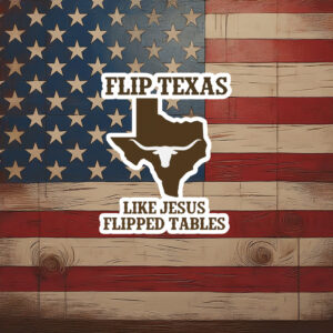 Flip the Tables Sticker