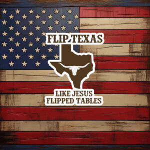 Flip the Tables Sticker
