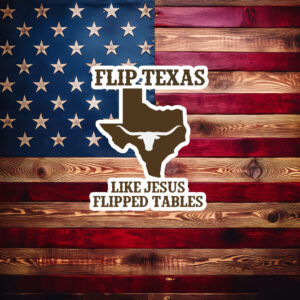 Flip the Tables Sticker