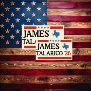 James Talarico 2026 Senate Sticker
