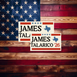 James Talarico 2026 Senate Sticker