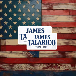 James Talarico 2026 Sticker