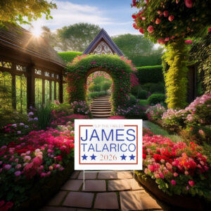 James Talarico 2026 Yard Sign
