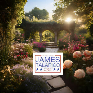 James Talarico 2026 Yard Sign