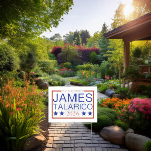James Talarico 2026 Yard Sign