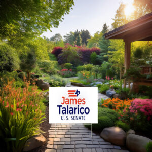 James Talarico Senate 2026 Texas Yard Sign