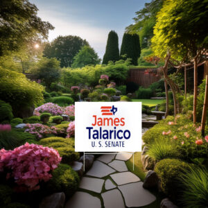 James Talarico Senate 2026 Texas Yard Sign