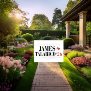 James Talarico Yard Sign