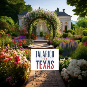 James Talarico for Texas Yard Sign