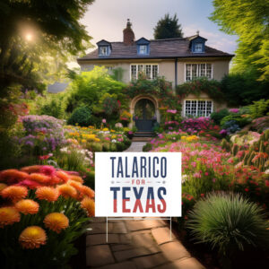 James Talarico for Texas Yard Sign