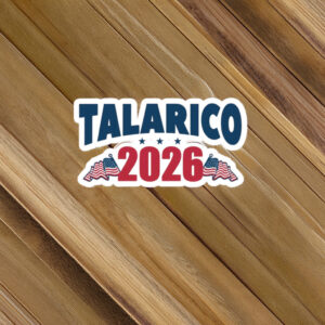 Talarico 2026 Sticker USA Flag