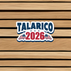 Talarico 2026 Sticker USA Flag