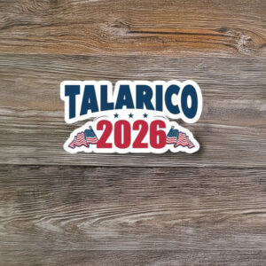 Talarico 2026 Sticker USA Flag