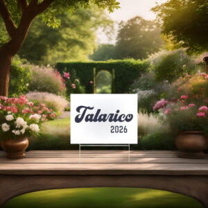 Talarico for TX Senate 2026 Yard Sign