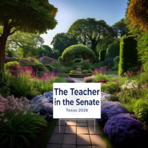Teacher in the Senate Yard Sign