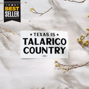 Texas Is Talarico Country Sticker