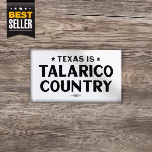 Texas Is Talarico Country Sticker