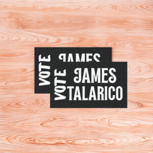 Vote James Talarico Car Magnet