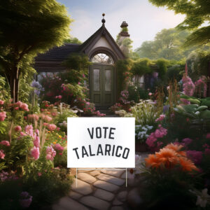 Vote Talarico Yard Sign