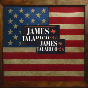 Vote Talarico for Texas 2026 Sticker