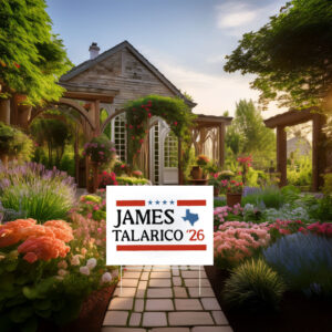 Vote Talarico for Texas Yard Sign
