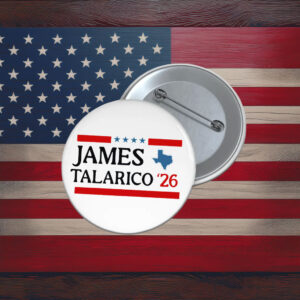 2026 Senate Vote Talarico for Texas Button