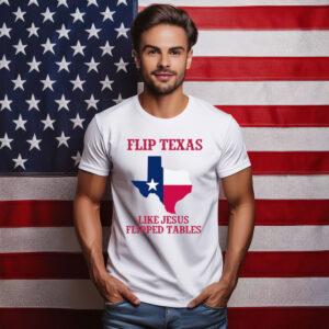 Flip Texas James Talarico 2026 Senate Vote Talarico for Texas Tee