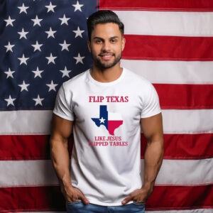 Flip Texas James Talarico 2026 Senate Vote Talarico for Texas Tee