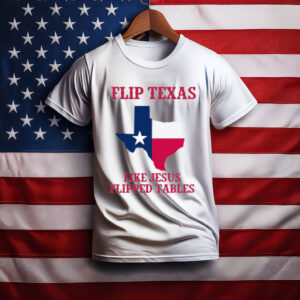 Flip Texas James Talarico 2026 Senate Vote Talarico for Texas Tee