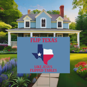 Flip Texas James Talarico, 2026 Senate Yard Sign