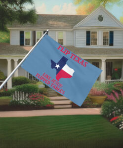 Flip Texas James Talarico, Liberal Texan Flag