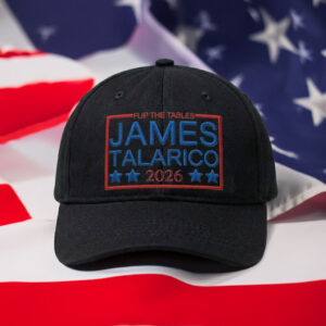 Flip the Tables Embroidered James Talarico 2026 Hat