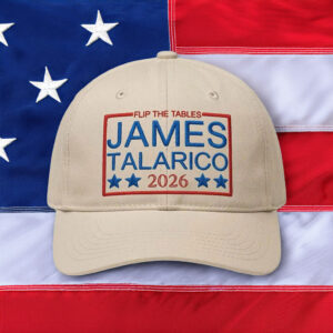 Flip the Tables Embroidered James Talarico 2026 Senate Cap