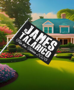 Flip the Tables James Talarico 2026 Flag