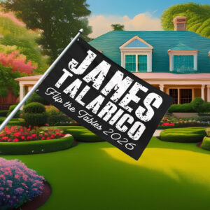 Flip the Tables James Talarico 2026 Flag