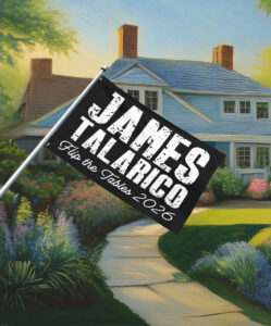 Flip the Tables James Talarico 2026 Flag