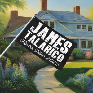 Flip the Tables James Talarico 2026 Flag