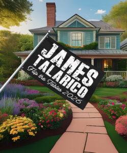 Flip the Tables James Talarico 2026 Flag