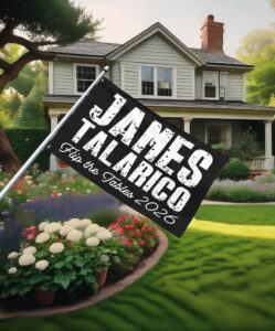 Flip the Tables James Talarico 2026 Flag