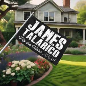 Flip the Tables James Talarico 2026 Flag