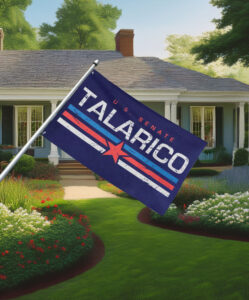 Flip the Tables Jamestalarico 2026 Texas Senate Campaign Flag